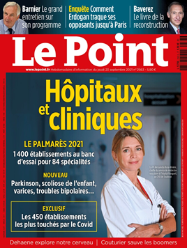 Couverture Le Point 2021