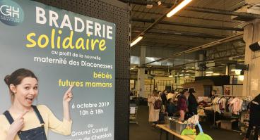 Braderie BBDIAC Maternité GH Diaconesses Croix Saint-Simon 