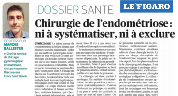 Tribune endométriose - Pr M Ballester